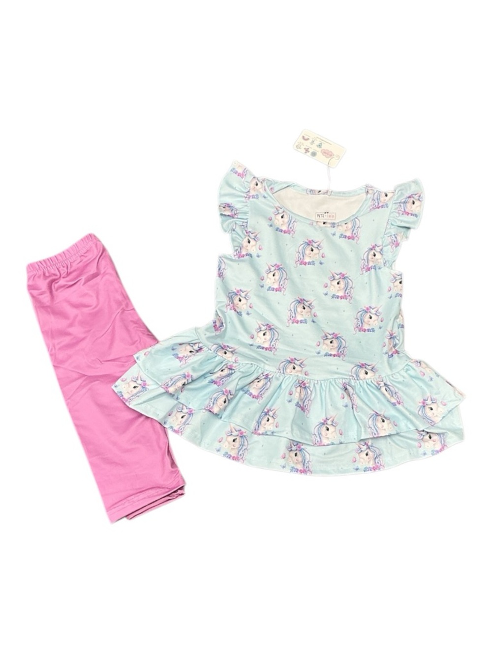 Pete + Lucy - NWT - Unicorn Wishes 2 Piece Set